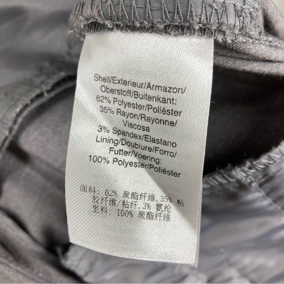 DKNY Womens Dress Pant Gray 10 Straight Leg Trousers Rayon Minimalist - Picture 15 of 16